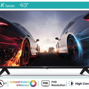 تلویزیون 43 اینچ هایسنس مدل A4K | کیفیت تصویر Full HD و سیستم عامل VIDAA